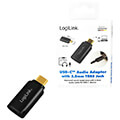 logilink ua0356 usb 32 audio adapter usb c m to 35 mm f black extra photo 9