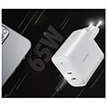logilink pa0283 usb power socket 2x usb c port pd 65w white extra photo 4