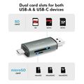 logilink cr0043 usb 32 gen1 card reader for sd and microsd card aluminium case extra photo 4