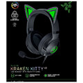 razer kraken kitty v2 black rgb usb 71 gaming headset kitty ears pc ps5 switch extra photo 3