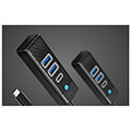 orico pwc2u c3 015 bk ep hub adapter usb c to 2x usb 30 usb c 5 gbps 015m black extra photo 4