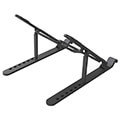 orico pfb a23 bk bp laptop stand adjustable black extra photo 1