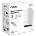 tp link deco x50 outdoor1 pack ax3000 outdoor indoor whole home mesh wi fi 6 unit extra photo 2