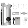 insta360 flow creator kit grey ai tracking stabilizer phone gimbal spotlight typec lightning extra photo 2