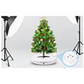 puluz rotating display stand with power socket 45 cm white extra photo 3