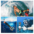 puluz floating hand grip for action and sports cameras extra photo 3