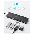 anker usb data hub 4 extra photo 1