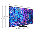 tv samsung qe85q70datxxh 85 qled 4k uhd smart wifi model 2024 extra photo 2