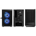 case kolink citadel mesh argb micro atx tower tempered glass pc case 3 pwm fans extra photo 3