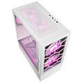 case kolink observatory mx glass argb midi tower case white with 5 argb fans 2x140mm 3x120mm extra photo 2