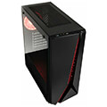 case kolink quantum rgb midi tower tempered glass pc case e atx until 340mm gpu panel extra photo 3
