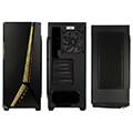 case kolink quantum rgb midi tower tempered glass pc case e atx until 340mm gpu panel extra photo 5