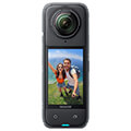 insta360 x4 8k 360 action camera ypobryxia me wifi kai othoni 25 mayri extra photo 1