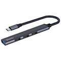 savio ak 71 hub usb c 3 x usb a 201 x usb a 31 gen 1 gray extra photo 3