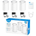 cudy m3000 mesh wi fi6 ax3000 white 3 pack extra photo 2