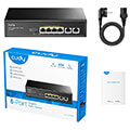 cudy gs1006p gigabit 6port switch poe extra photo 2