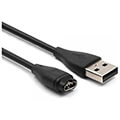 cable usb charging smartwatch garmin fenix 7 6 5 5x 5s vivoactive 3 etc hd24 1m black extra photo 2