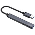 savio ak 70 hub usb a 3 x usb a 201 x usb a 31 gen 1 gray extra photo 1