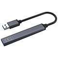 savio ak 70 hub usb a 3 x usb a 201 x usb a 31 gen 1 gray extra photo 4
