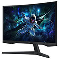 othoni samsung odyssey ls27cg554euxen 27 curved qhd 2560x1440 165hz led black� extra photo 1