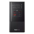 baseus charging station powercombo tower 35w 2xusb 2x type c 3 power sockets black extra photo 1