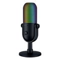 razer seiren v3 chroma rgb usb condenser microphone gain limiter build in shock absorb extra photo 2