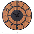 roloi toixoy metalliko mayro me mdf hm7453 f41 ek extra photo 1