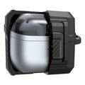 spigen lock fit matte black for samsung galaxy buds 3 pro 3 extra photo 4