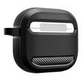 spigen rugged armor matte black for airpods 4 extra photo 3