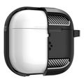 spigen rugged armor matte black for airpods 4 extra photo 4