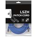 cablexpert s ftp cat 6a lszh patch cord blue 15 m pp6a lszhcu b 15m extra photo 1
