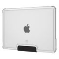 uag u lucent ice black for macbook air 13 m3 2024 m2 2022 extra photo 1