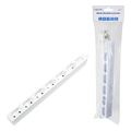 logilink lps231 socket 6 way slim white 15m extra photo 4