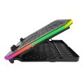 esperanza egc109 rgb illuminated notebook cooling pad with mobile phone stand galerne extra photo 1