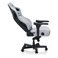 anda seat gaming chair kaiser 4 large grey fabric extra photo 2