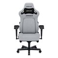 anda seat gaming chair kaiser 4 large grey fabric extra photo 4