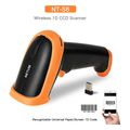 barcode scanner netum nt s6 ccd wireless usb extra photo 1