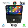 digital iq bxf 7165 cpa 9inc multimedia tablet for ford mustang mod 2010 2015 extra photo 1