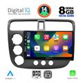 digital iq bxf 7187 cpa 9inc multimedia tablet for honda civic 4d mod 2001 2006 extra photo 1