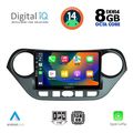 digital iq bxf 7224 cpa 9inc multimedia tablet for hyundai i10 mod 2014 2020 extra photo 1
