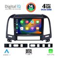 digital iq bxf 6239 cpa 9inc multimedia tablet for hyundai santa fe mod 2005 2013 extra photo 1