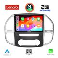 digital iq lvf 5429 cpa 10inc multimedia tablet for mercedes vito  viano w447 mod 2015gt  extra photo 1