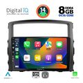 digital iq bxf 7446 cpa 9inc multimedia tablet for mitsubishi pajero mod 2006 2013 extra photo 1