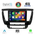 digital iq bxf 6447s cpa 9inc multimedia tablet for mitsubishi pajero sport mod 2020gt  extra photo 1