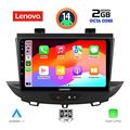 digital iq lvf 5490 cpa 9inc multimedia tablet for opel crossland  grandland mod 2017gt  extra photo 1