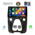 diq bxf 7708 cpa a c 10inc multimedia tablet for citroen c1 peugeot 108 toyota aygo mod 2014gt  extra photo 1