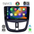 digital iq bxf 7507 cpa 9inc multimedia tablet for peugeot 207 mod 2007gt  extra photo 1