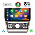 digital iq bxf 7595 cpa 10inc multimedia tablet for skoda octavia 5 mod 2005 2012 extra photo 1