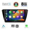 digital iq bxf 7605 cpa 10inc multimedia tablet for skoda superb mod 2015gt  extra photo 1