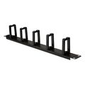 logilink or104b cable management bar 1u 5 turnable brackets black extra photo 1